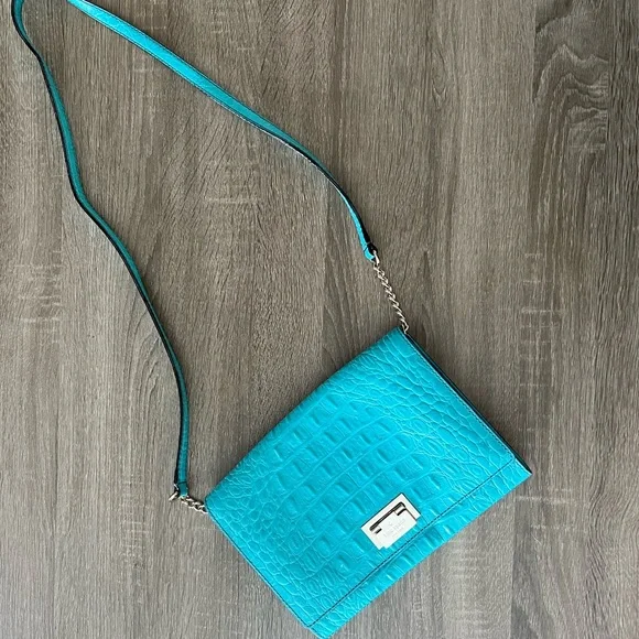 EUC Kate Spade Tiffany Blue Purse - Picture 3 of 13
